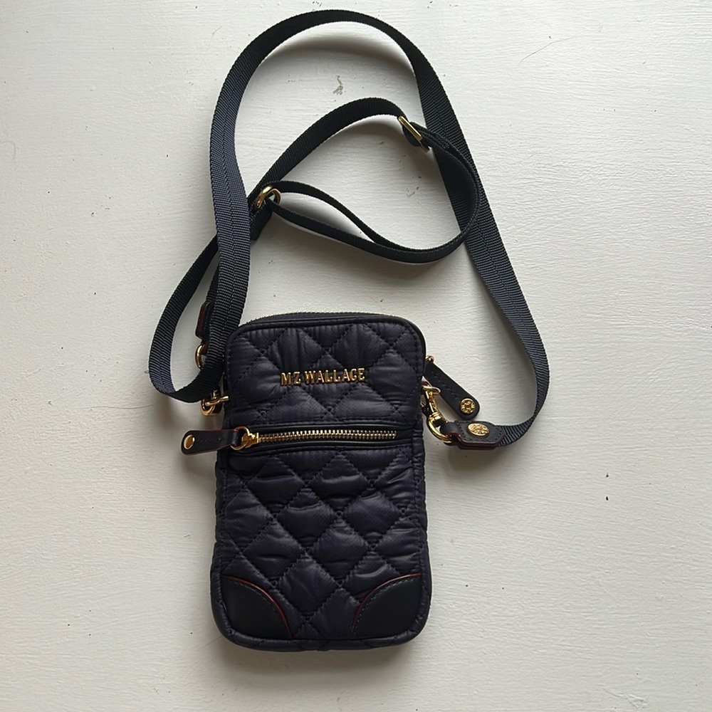 MZ Wallace bag. Almost new. Used once. Navy blue